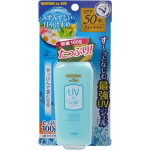 （まとめ買い）メンターム ザサン UVジェル SPF50+ PA++++ 100g×5セット