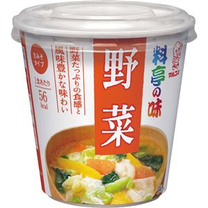 （まとめ買い）【ケース販売】マルコメ カップ 料亭の味 野菜 1食×6個×11セット