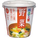 （まとめ買い）【ケース販売】マルコメ カップ 料亭の味 野菜 1食×6個×11セット