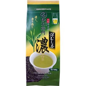 （まとめ買い）伊右衛門 深むし茶 濃 100g×8セット