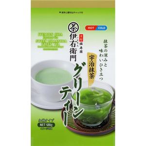 （まとめ買い）伊右衛門 宇治抹茶グリーンティー 120g×16セット