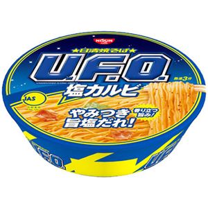 （まとめ買い）【ケース販売】日清焼そばU.F.O. 塩カルビ焼そば 121g×12個×3セット