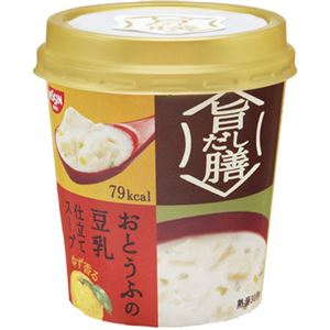 （まとめ買い）【ケース販売】日清 旨だし膳 おとうふの豆乳仕立てスープ 17g×6個×6セット