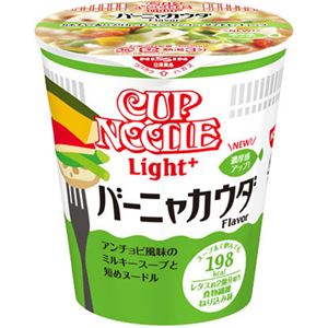 （まとめ買い）【ケース販売】日清 カップヌードルライトプラス バーニャカウダ 52g×12個×3セット