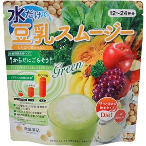 （まとめ買い）水だけで 豆乳スムージー 204g×2セット