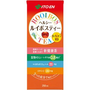 （まとめ買い）【ケース販売】伊藤園 ヘルシールイボスティー 250ml×24本×2セット