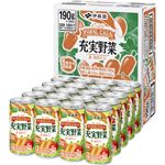 【ケース販売】伊藤園 充実野菜100 緑黄色野菜ミックス 190g×20本