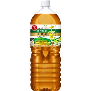 （まとめ買い）【ケース販売】アサヒ 十六茶 食事と一緒に十六茶W(ダブル) 2L×6本×7セット