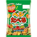 （まとめ買い）【ケース販売】カルビー ベジたべる あっさりサラダ味 18g×24袋×6セット