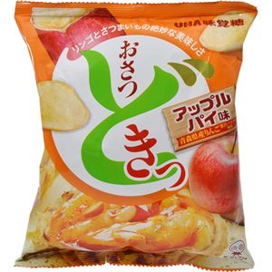 （まとめ買い）【ケース販売】【期間限定】UHA味覚糖 おさつどきっ アップルパイ 60g×10袋×5セット