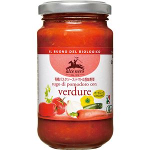 （まとめ買い）アルチェネロ 有機パスタソース・トマト&香味野菜 200g×10セット - 拡大画像