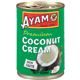 (まとめ買い)アヤム ココナッツクリーム プレミアム 400ml×7セット
