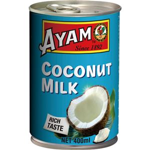 （まとめ買い）アヤム ココナッツミルク 400ml×10セット - 拡大画像