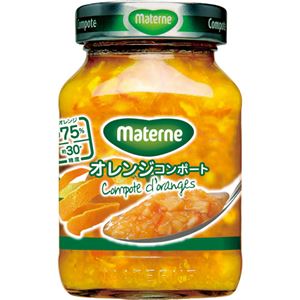 （まとめ買い）マテルネ オレンジ・コンポート 300g×7セット