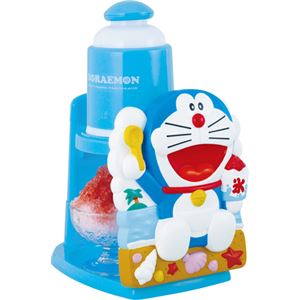 （まとめ買い）ドウシシャ ドラえもん電動氷かき器 DIS-1555DR×2セット