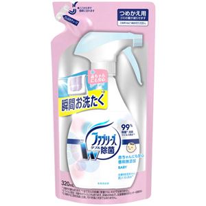 （まとめ買い）香料無添加ファブリーズ 詰替用 320ml×17セット