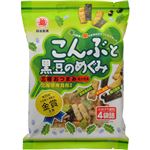 （まとめ買い）【ケース販売】越後製菓 こんぶと黒豆のめぐみ 72g×12袋×2セット