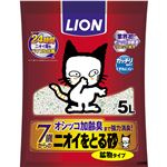 （まとめ買い）7歳からのニオイをとる砂 鉱物タイプ 5L×5セット