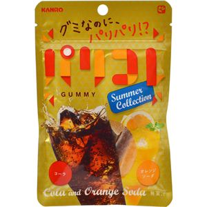 （まとめ買い）【ケース販売】カンロ パリコレ コーラ&オレンジソーダ 40g×6袋×8セット