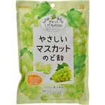 （まとめ買い）【ケース販売】カンロ ぎゅっとくだものinやさしいマスカットのど飴 70g×6個×6セット