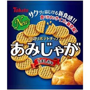 （まとめ買い）【ケース販売】東ハト あみじゃが うましお味 60g×12袋×3セット