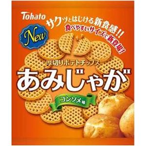 （まとめ買い）【ケース販売】東ハト あみじゃが コンソメ味 60g×12袋×3セット