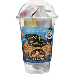 （まとめ買い）あげ玉本舗 シェイク de チャチャチャ リッチチーズ味 67g×16セット