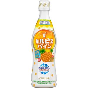 （まとめ買い）【期間限定】カルピス パイン 希釈タイプ 470ml×6セット