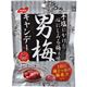 (まとめ買い)【ケース販売】ノーベル 男梅キャンデー 80g×6袋×6セット