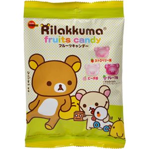 （まとめ買い）【ケース販売】リラックマ フルーツキャンデー 70g×10袋×3セット