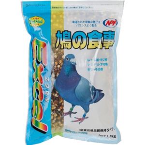 （まとめ買い）エクセル 鳩の食事 1.2kg×3セット