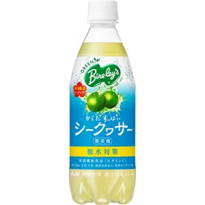 （まとめ買い）【ケース販売】グリーンバヤリース シークヮサー 500ml×24本×2セット