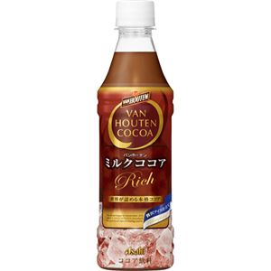 【ケース販売】バンホーテン ミルクココア 贅沢アイス仕立て 350ml×24本