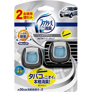 （まとめ買い）ファブリーズ イージークリップ タバコ用 2ml×2個×8セット