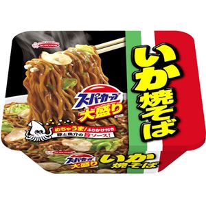 （まとめ買い）【ケース販売】スーパーカップ 大盛りいか焼そば 167g×12個×3セット