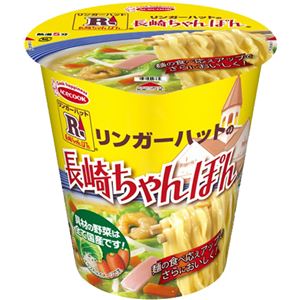 （まとめ買い）【ケース販売】リンガーハットの長崎ちゃんぽん タテロング 87g×12個×3セット