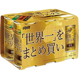 （まとめ買い）ダイドーブレンド 世界一のバリスタ監修 微糖 185g×6本パック×7セット