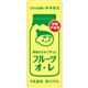 (まとめ買い)【ケース販売】チチヤス 果実の甘みで作ったフルーツ・オレ 250ml×24本×2セット