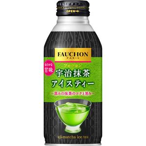 【ケース販売】フォション 宇治抹茶アイスティー 390g×24本