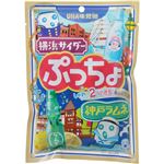 （まとめ買い）【ケース販売】UHA味覚糖 ぷっちょ 神戸ラムネ&横浜サイダー 100g×6袋×6セット