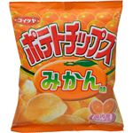 （まとめ買い）【期間限定】【ケース販売】コイケヤ ポテトチップス みかん味 50g×12袋×3セット