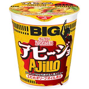 （まとめ買い）【ケース販売】日清 カップヌードル アヒージョ エビのオリーブオイル煮風 ビッグ 96g×12個×3セット