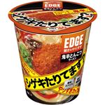 （まとめ買い）【ケース販売】EDGE 鬼辛とんこつラーメン タテロング 89g×12個×3セット