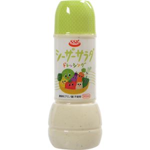 （まとめ買い）SSK シーザーサラダドレッシング 調味料(アミノ酸)不使用 300ml×8セット