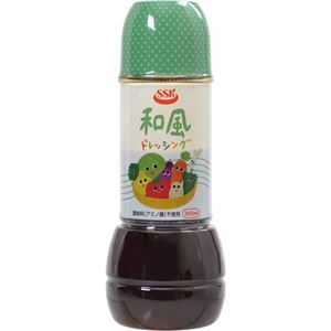 （まとめ買い）SSK 和風ドレッシング 調味料(アミノ酸)不使用 300ml×8セット