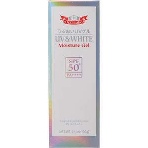 （まとめ買い）ドクターシーラボ UV&WHITE モイスチャーゲル SPF50+ PA++++ 60g×2セット