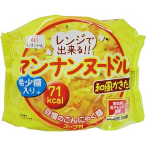 （まとめ買い）【ケース販売】レンジで出来る!!マンナンヌードル 和風かきたま味 184.7g×12個×2セット