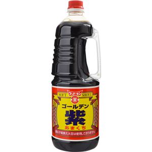 （まとめ買い）フンドーキン ゴールデン 紫 醤油 あまくち 1.8L×9セット