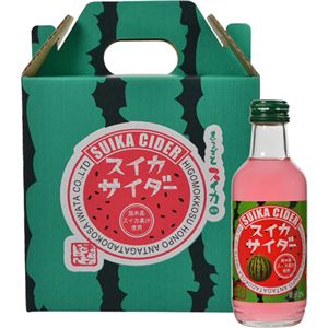 （まとめ買い）【ケース販売】【期間限定】あんたがたどこさ スイカサイダー 200ml×6本×5セット