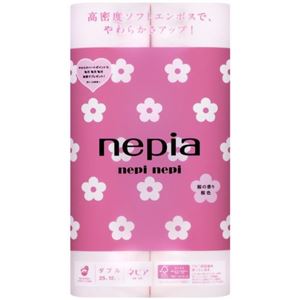 （まとめ買い）ネピア ネピネピトイレットロール ダブル 桜 12ロール×16セット